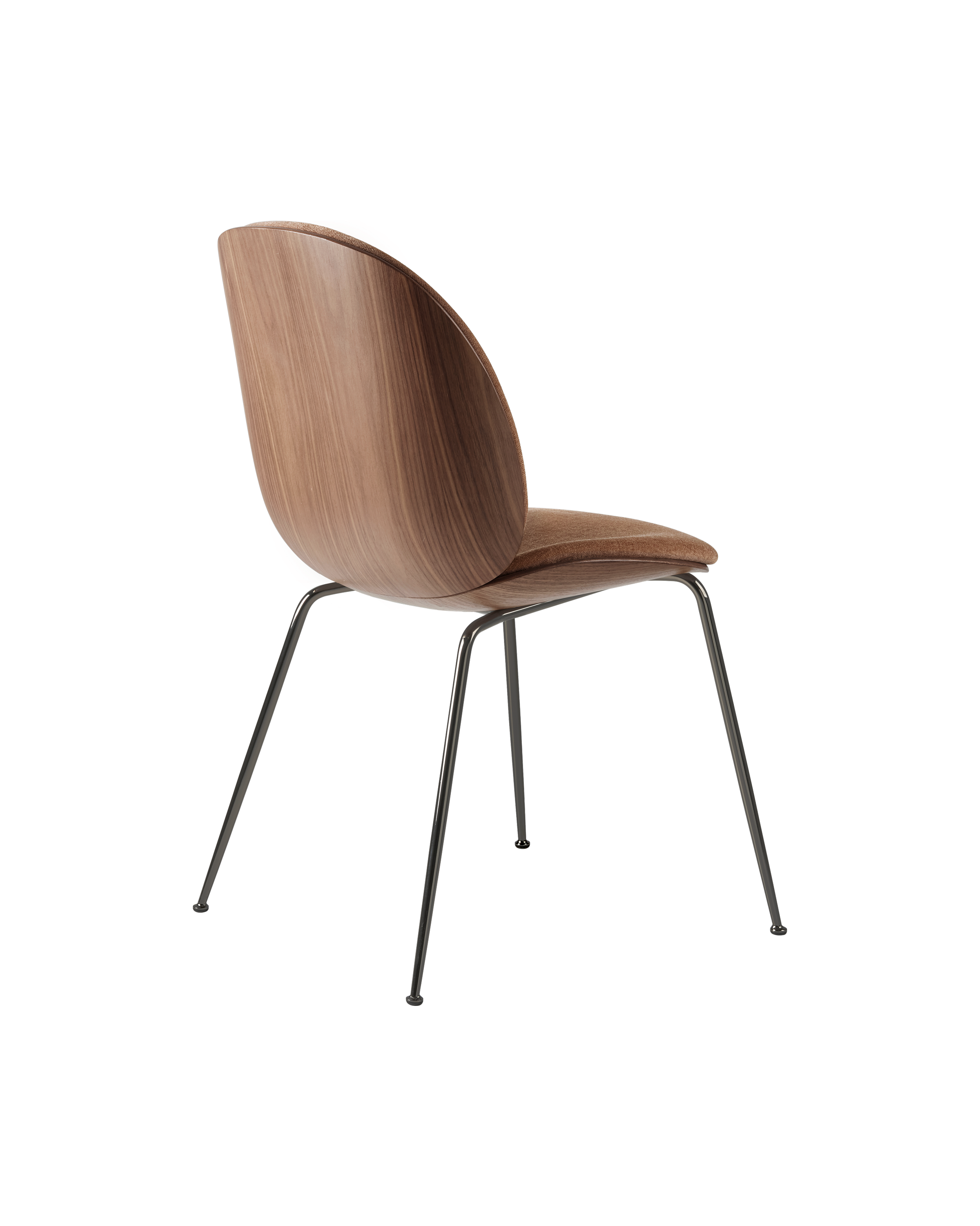 GUBI Beetle Dining Chair, Front Upholstered